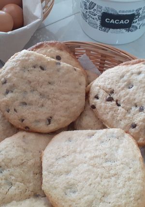 Una foto de Galletitas de chips de chocolate XL 🍪🍪