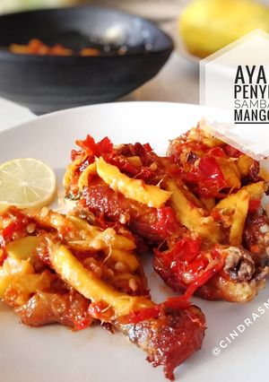 Foto resep Ayam Penyet Sambal Mangga