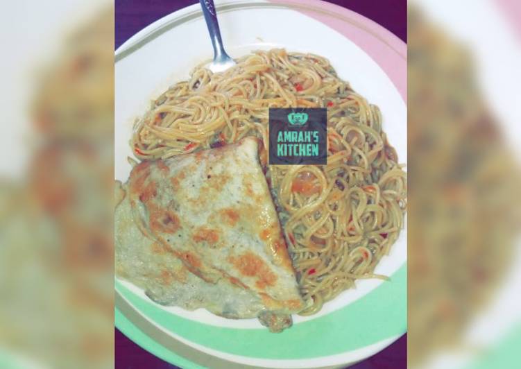 Step-by-Step Guide to Prepare Favorite Jollof noodle | Simple Recipe For Beginner