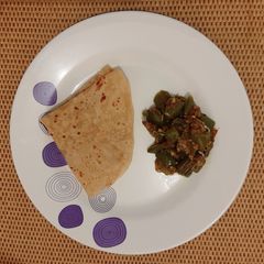 A picture of Capsicum stir fry.