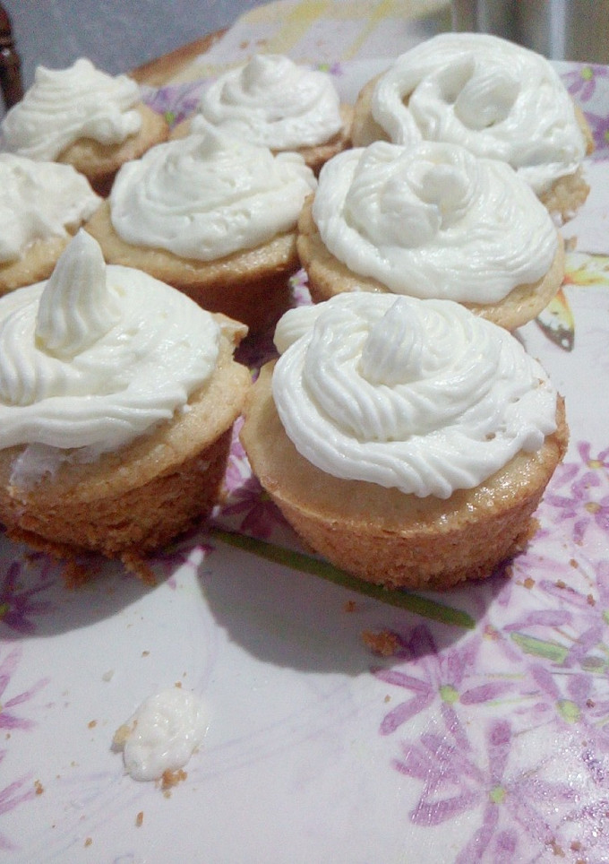 Una foto de Muffins de vainilla y rellenos