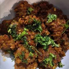 A picture of Mutton kheema koftas.