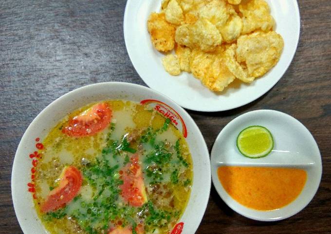 Soto Betawi kuah susu #BikinRamadanBerkesan