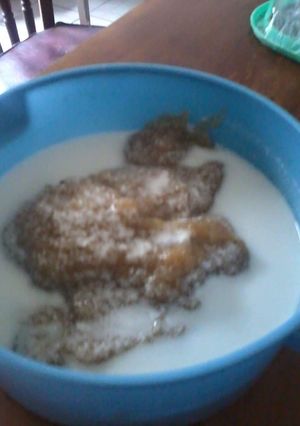 Foto resep Bubur singkong gula merah