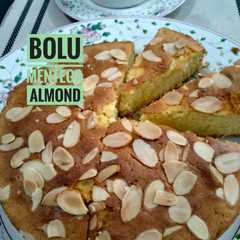 Bolu Mentega Almond-レシピのメイン写真