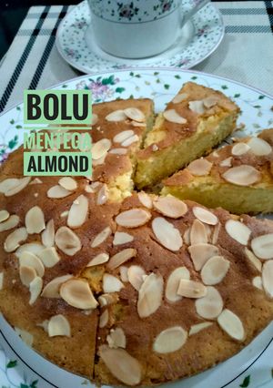 Foto resep Bolu Mentega Almond
