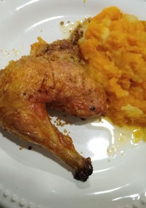 Una foto de Pollo a la Sal