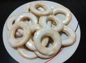 Una foto de Masitas con glace de limón