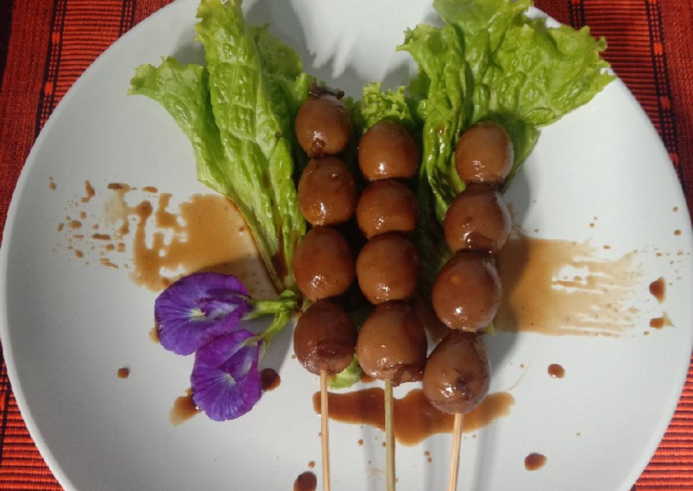 Sate Pindang Telur Puyuh