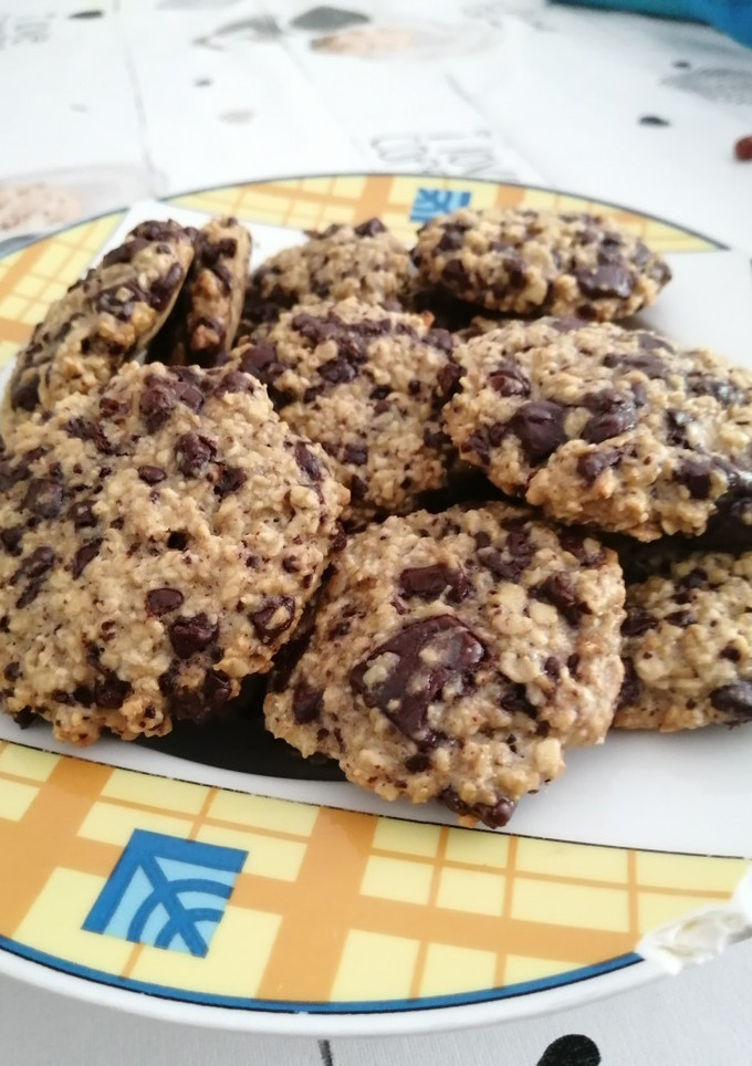 Una foto de Galletas de avena y chocolate🍫