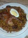 Les colombes farcie au (frik)