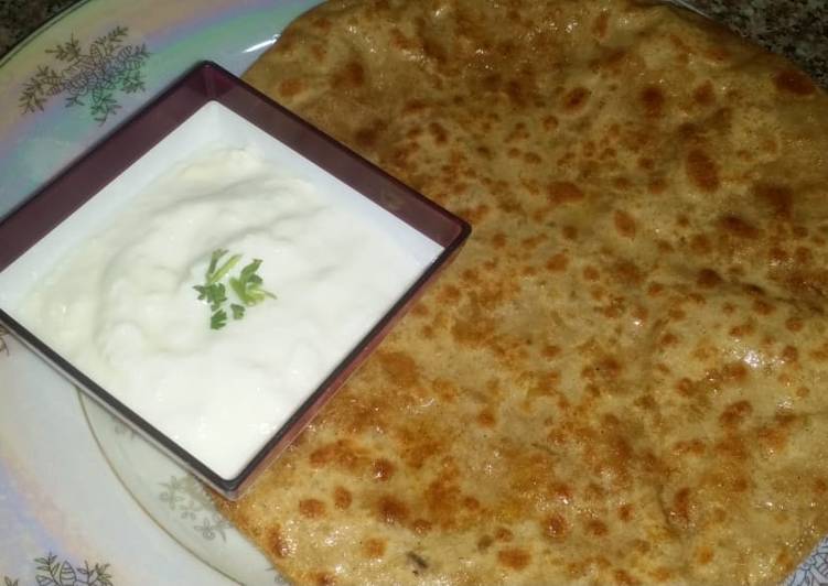Recipe of Homemade Daal mash paratha