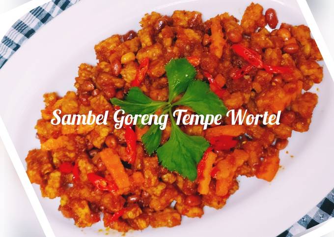 Resep Sambel Goreng Tempe Wortel 24 Oleh Mira Jabir Cookpad