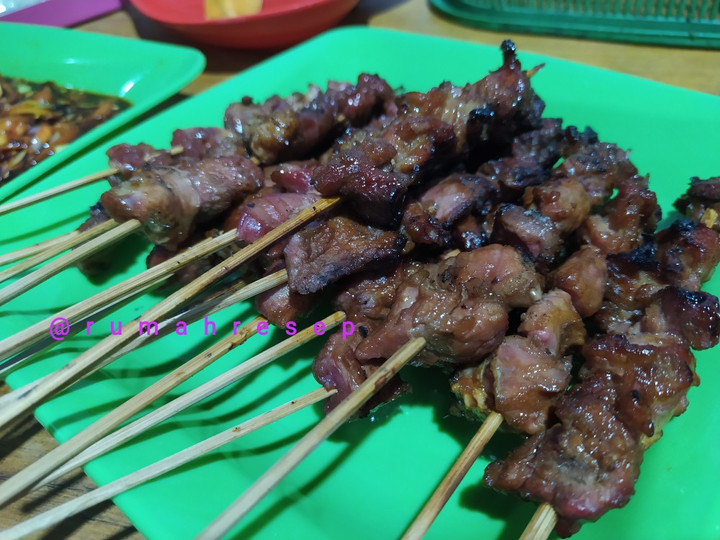 Anti Ribet, Buat Sate Daging Kambing Super Empuk Ekonomis