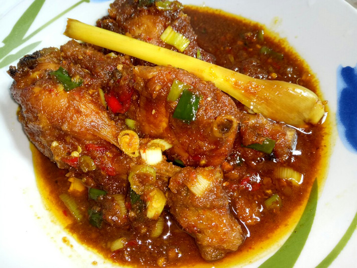 Resep Ayam Bumbu Kecap Pedas Anti Gagal