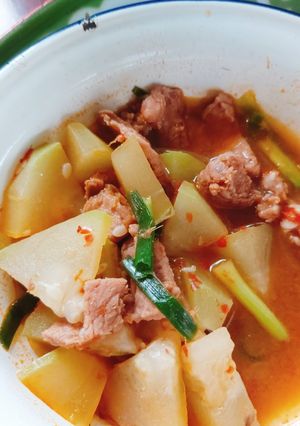 รูปของ แกงคั่วหมูฟัก