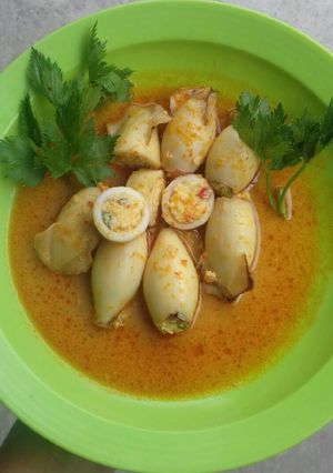 Foto resep Gulai cumi isi tahu KW(Debm)