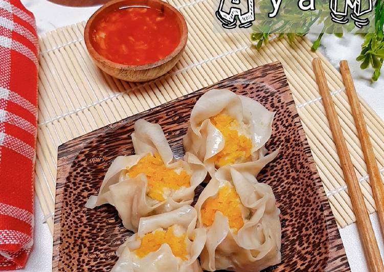 Cara Gampang Membuat Dimsum Ayam+saos yang Lezat