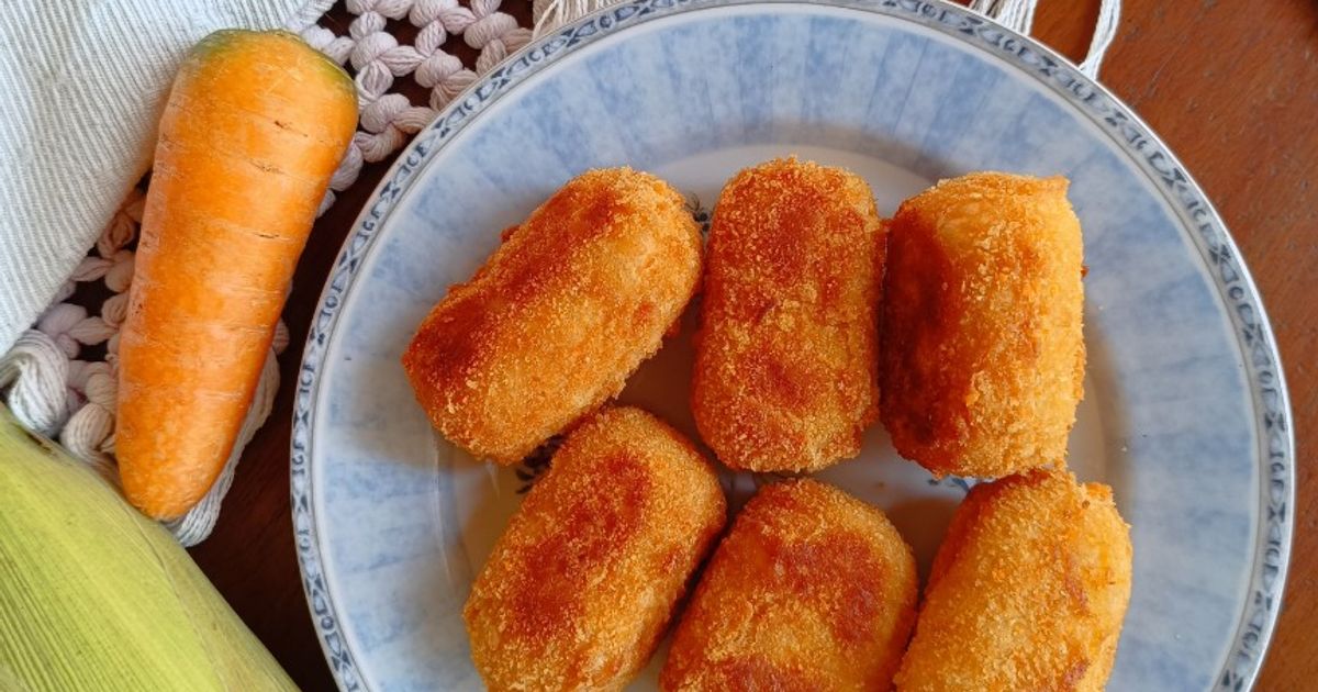 Kroket Singkong (Isi Ragout Sayur)