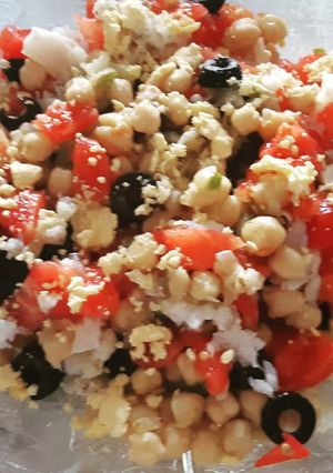 Foto principal de Ensalada de garbanzos