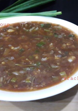 A picture of Hot soup.