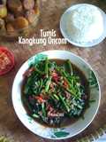 Tumis Kangkun Oncom