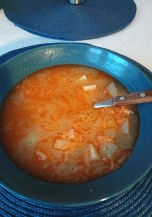 Savanyú káposzta leves recept fotója