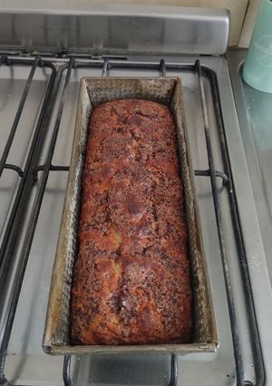 Una foto de Budín de banana 🍌sin huevo