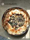 Torta salata cicoria e cannellini