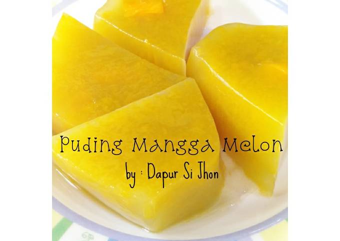 Puding Mangga dan Melon
