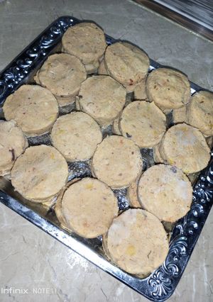 A picture of Chicken shaami kabab (make and freeze).