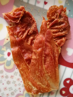 Una foto de Crujiente de jamón en microondas en 2 minutos!!