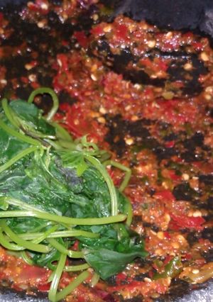 Foto resep Sambel Brambang Asem /daun ubi jalar/ glandir/ lengguk
