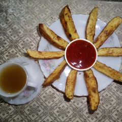 A picture of Potato Wedges.