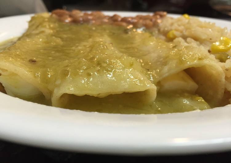 Recipe of Award-winning Enchiladas Verdes