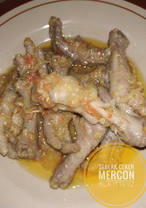 Foto resep 5. Ceker Mercon "SEUHAH"