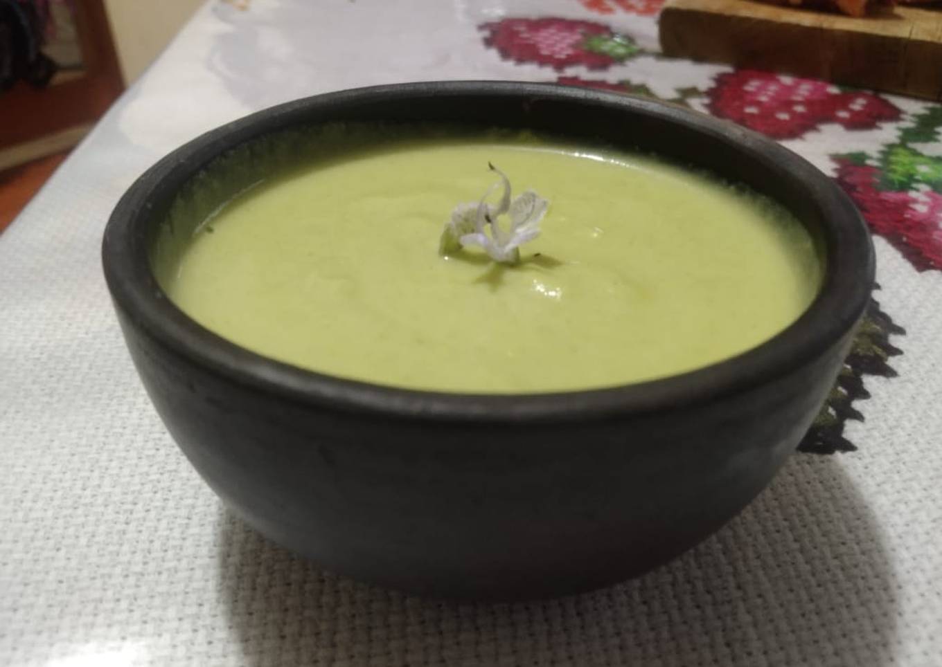 Crema de calabacita