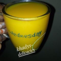 A picture of Mango drink.