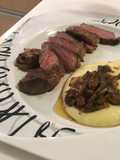 Sous vide - Bife Ancho com cogumelos