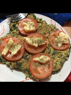 Una foto de Tortilla de espinaca