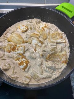 Una foto de Cardo con bacalao