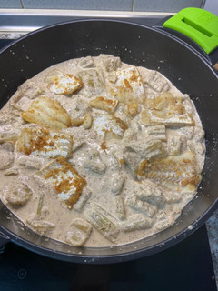 Una foto de Cardo con bacalao