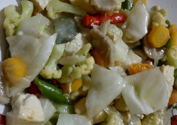 Resep Capcay Kuah Kental Lezat