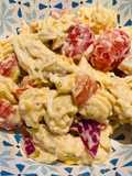 Spicy 🌶 Ranch Chicken 🐔 Pasta Salad 🥗