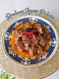 Rendang Ayam khas Padang