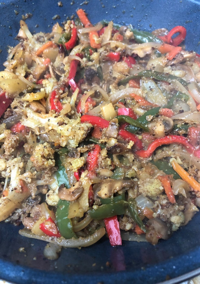 Una foto de 42. Wok de verduras (guarnición)