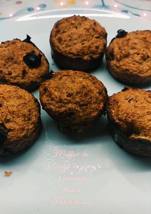 Una foto de Muffins de avena
