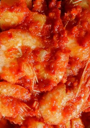 Foto resep Balado kentang & udang