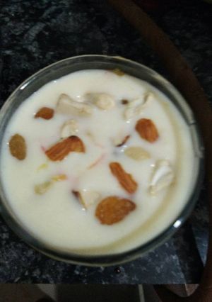 A picture of Banana milkshake.