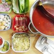 Shabu shabu steamboat